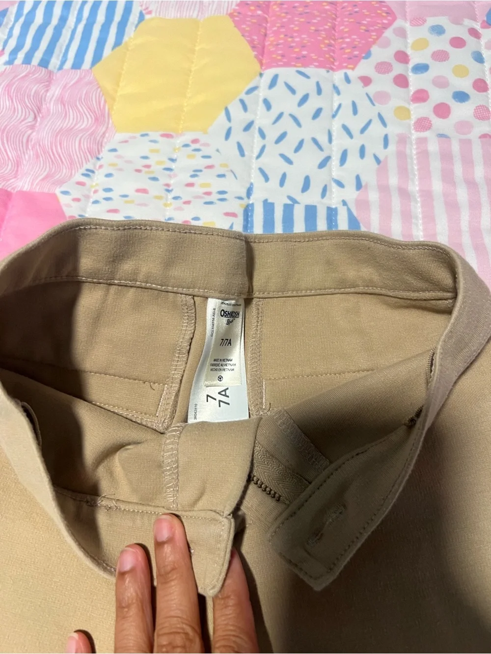 OshKosh B'gosh Tan Kids Stretch Casual Pants